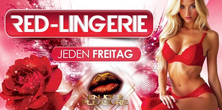 Jeden Freitag Red Lingerie